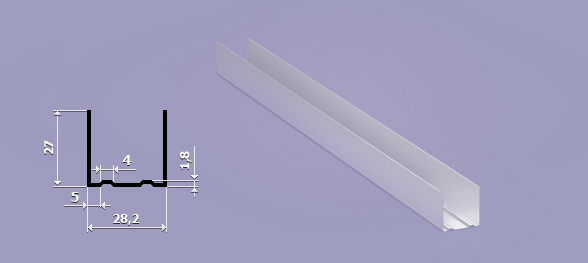 Профиль пристенный UD